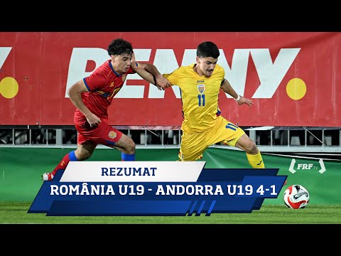 Calificări EURO 2026: România U19 - Andorra U19 4-1 (Rezumat, 12.11.2025)