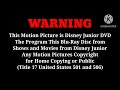 Warning Disney Junior DVD Logo 2022 UK