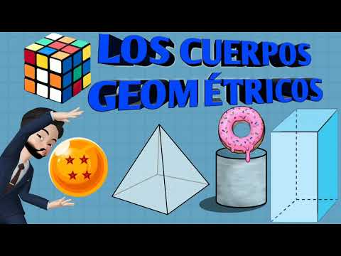 LOS CUERPOS GEOMÉTRICOS PARA NIÑOS | Caras, aristas y vértices
