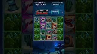 Nice Big Win on Razor Shark | 2 Euro Bet