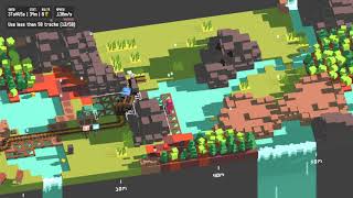 (endless medium)走り続ける列車の線路を臨機応変に作っていくゲームがおもしろい!! unrailed!実況プレイ#2