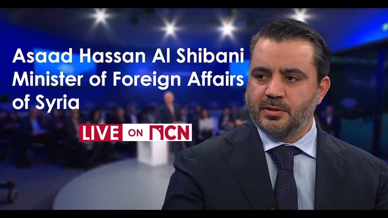 Asaad Hassan Al Shibani, Minister of Foreign Affairs of Syria at WEF 2025