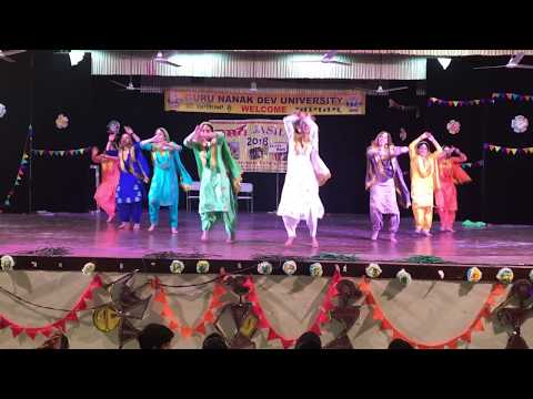 JASHAN 2018 GNDU CREATIVE DANCE ECONOMICS DEPARTMENT