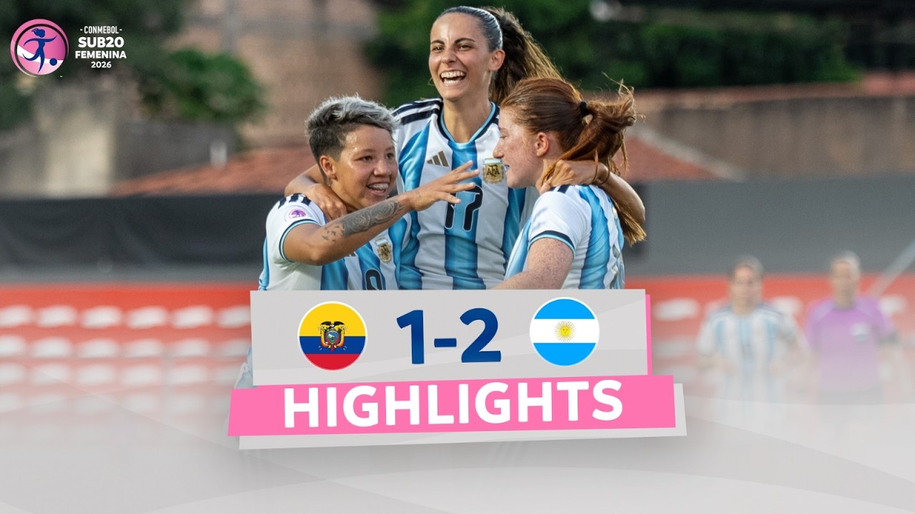 Ecuador U20 vs Argentina U20 Highlights