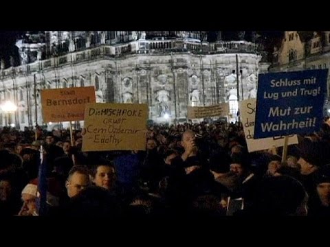 Weitere "Pegida"-Kundgebung samt Gegendemo in Dresden