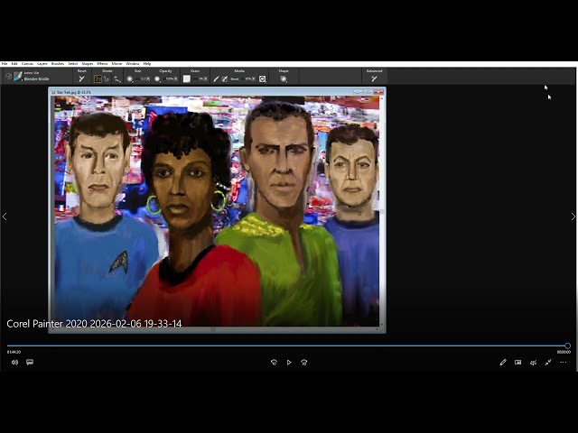 Vídeo relacionado con Star Trek Colorful Uhura Portrait Fan Art Camiseta