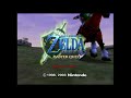 The Legend Of Zelda Ocarina Of Time N64 Intro Real Hardware