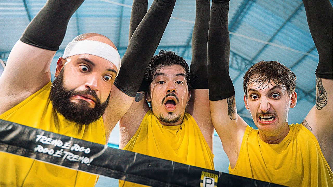 FIZEMOS UMA AULA DE VOLEI