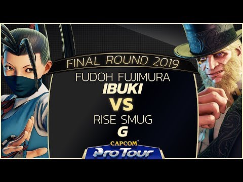 FUDOH Fujimura (Ibuki) vs RISE Smug (G) - Final Round 2019 - Day 2 Pools - CPT 2019