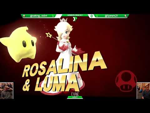 EVAC 4/8/17 - Smash 4 - King (Rosalina) vs Spewis (Corrin)