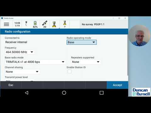 Creating a RTK Base Rover Survey Style in Trimble Access 2023.10
