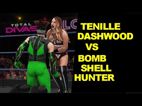 WWE 2K18 Tenille Dashwood vs Bombshell Hunter mixed