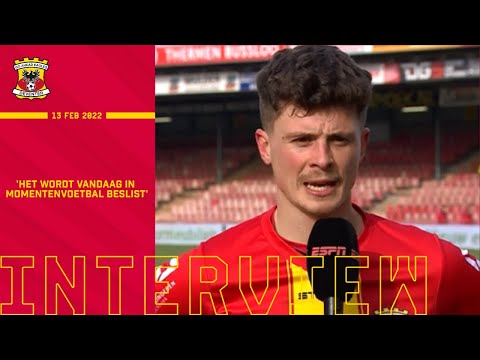 Interview Bas Kuipers: ' Als we deze spirit de komende weken brengen gaan we zeker punten pakken'