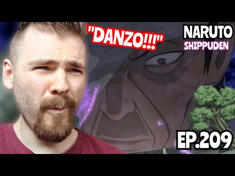 DANZO FIGHTS SASUKE?!!!! | NARUTO SHIPPUDEN - EPISODE 209 | REACTION