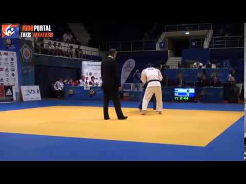 European Judo Championships Juniors Bucharest 2014 -63kg TELTSIDOU (GRE) - ZHIGAROS (RUS)