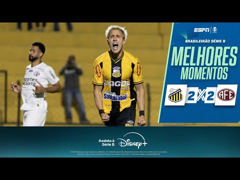 Novorizontino empata com Ferroviária em jogo de QUATRO GOLS na SÉRIE B | MELHORES MOMENTOS