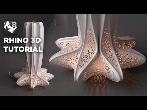 Rhino Architectural Modeling | Desert Flower Tower