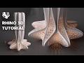 Rhino Architectural Modeling Desert Flower Tower