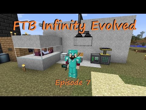 FTB Infinity Evolved Episode 7: RFTools Storage