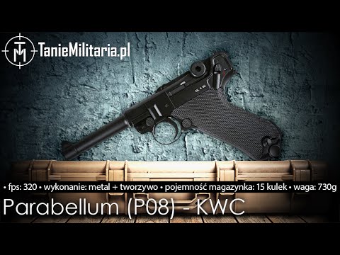 PARABELLUM (P08) FIRMY KWC - TANIEMILITARIA.PL