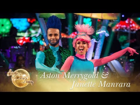 Aston Merrygold and Janette Manrara Cha Cha to 'Can't Stop The Feeling' - Strictly Come Dancing 2017