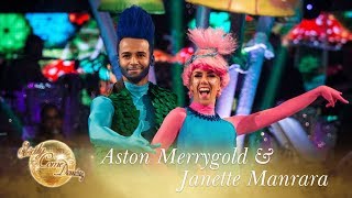 Aston Merrygold and Janette Manrara Cha Cha to 'Can't Stop The Feeling' - Strictly Come Dancing 2017