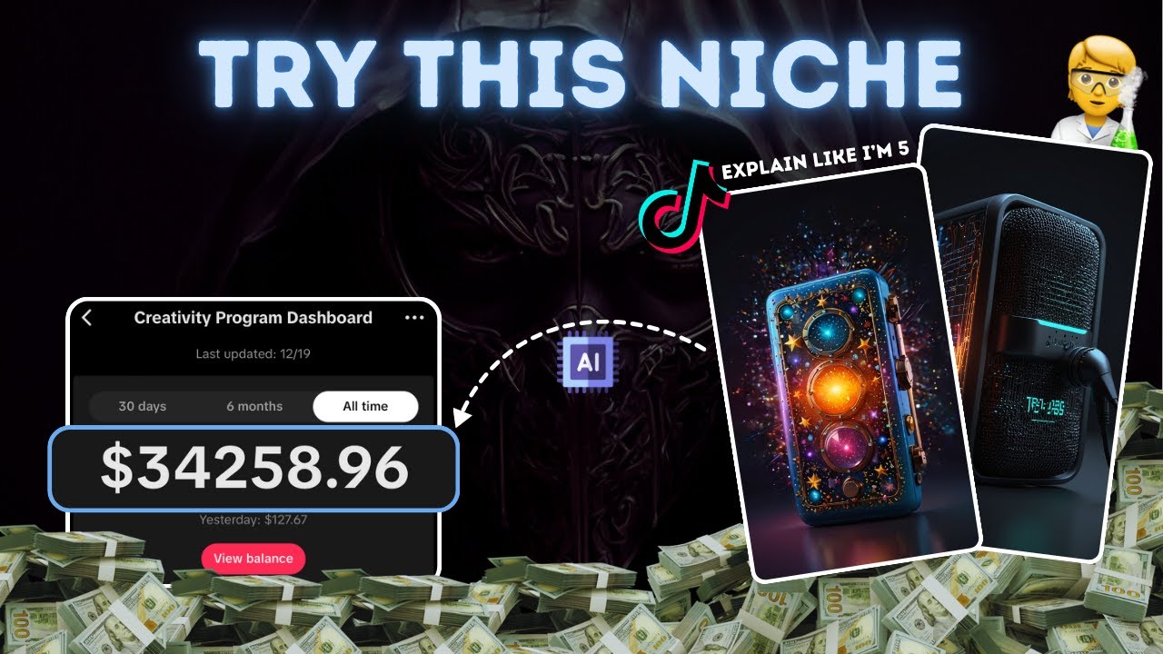 Viral 'ELI5' Niche Is Making $30k/Month - TikTok Creativity Program