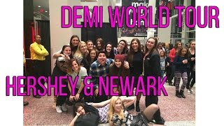 Demi World Tour Vlog: Hershey and Newark