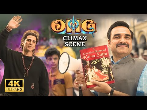 OMG 2 - Climax Scene (4K) - Akshay Kumar, Pankaj Tripathi - Final Court Scene!