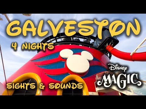 Disney Magic 4 Night Cruise from Galveston to Progreso - Day by Day