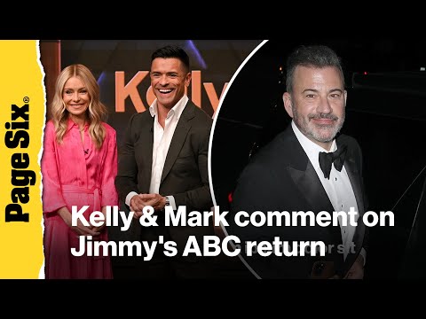 Kelly Ripa and Mark Consuelos make rare political comment after Jimmy Kimmel returns to ABC