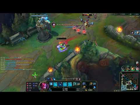 Stupid Ahri 1v2