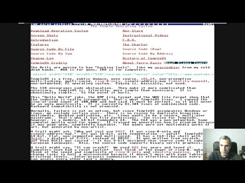 769 - Building A Better Place For Dianna (TempleOS | Livestream) [2016]