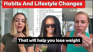 HABITS AND LIFESTYLE CHANGES THAT WILL HELP YOU LOSE WEIGHT ( Simple and Real)