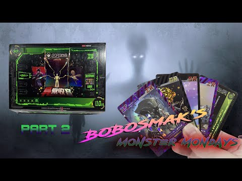 Monster Mondays!! SCP-001 Box Part 2! - Unboxing SCP cards from China (YCSR101001)