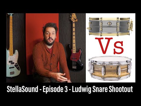 StellaSound - Episode 3 - Ludwig Snare Shootout (Black Beauty v Supraphonic)