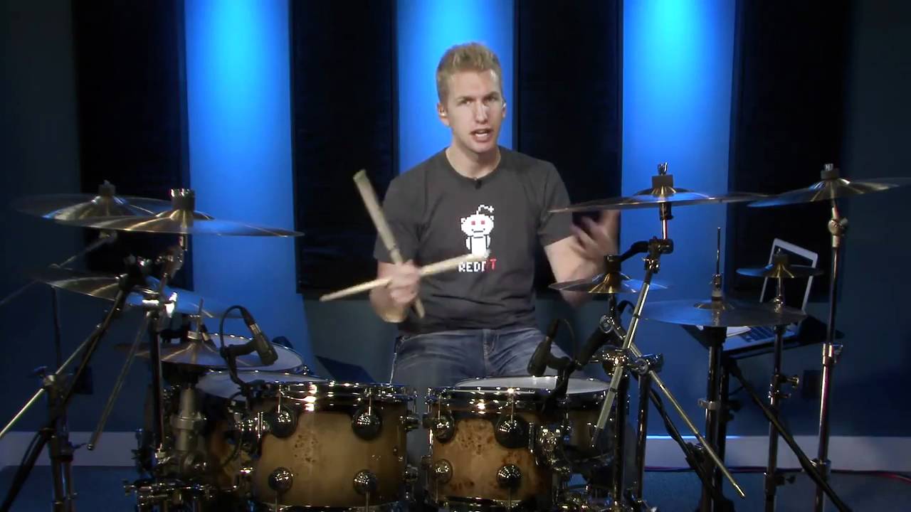 Single Paradiddle 16th Note Triplets - Advanced Drum Lessons