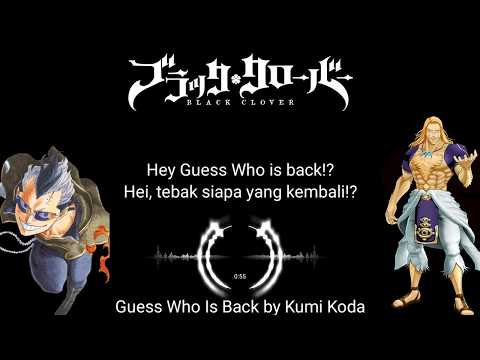 Black Clover Opening 4 Full Guess Who Is Back by Kumi Koda Lyrics