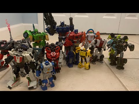 Transformers Earth Wars Prequel:Escape From Cybertron pt1-Transformers Stopmotion