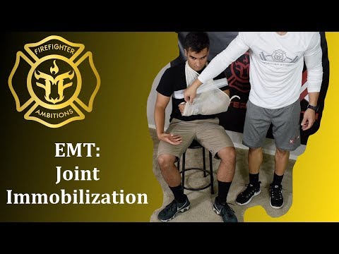 NREMT Joint Immobilization: Firefighter EMT Guide (PASS THE EXAM)