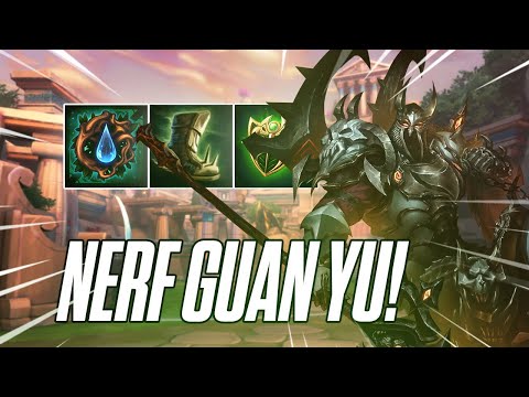 THE BEST GOD IN RANKED! - SMITE GUAN YU GM RANKED
