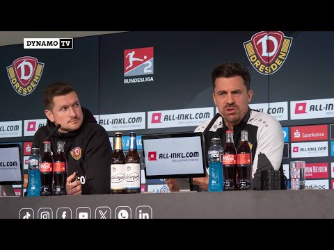 20. Spieltag | SGD - DSC | Pressekonferenz vor dem Spiel