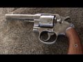 M1917 Colt 45 ACP Revolver Shooting Demo 