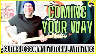 Fleetwood Mac - Coming Your Way Bending Intro Guitar Lesson | Tab | Tutorial