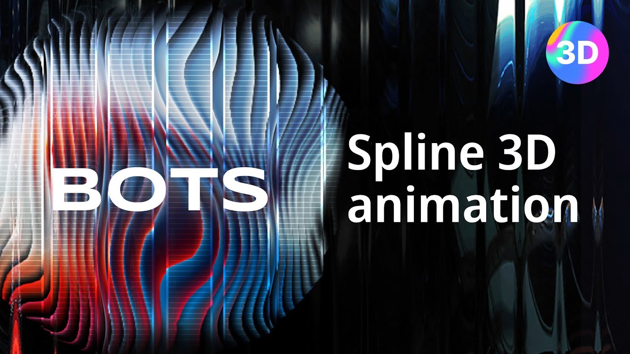 Ai Bot Effect With Spline ai 3D Generator
