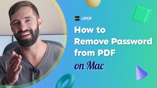 How to Remove Password from PDF on Mac | UPDF