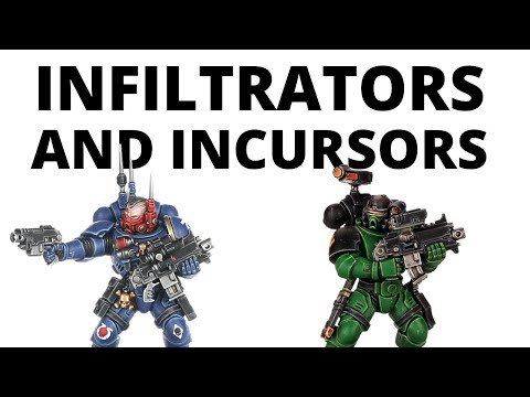 Infiltrators and Incursors in Warhammer 40K 10th Edition - Primaris Space Marines Unit Review