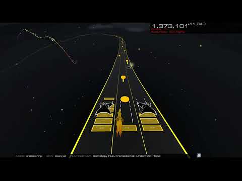 Audiosurf 2 | Underworld - Born Slippy .NUXX [Endless Ninja -  Stealth, 95% S Rank]