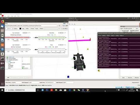 [EFR] ACADO toolkit MPC implemenation, kinematic bicycle model