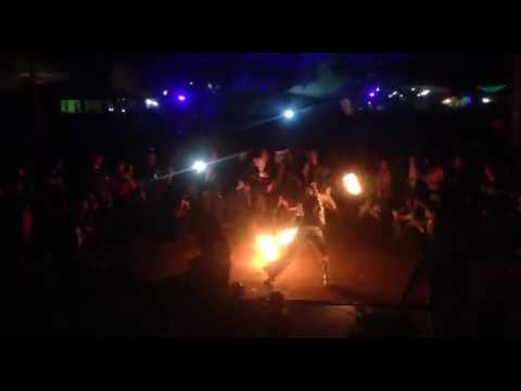 Sectio Aurea live and Fire ritual at Anacã 2018